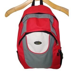 Generation X Backpack Red Black White & Grey 17"